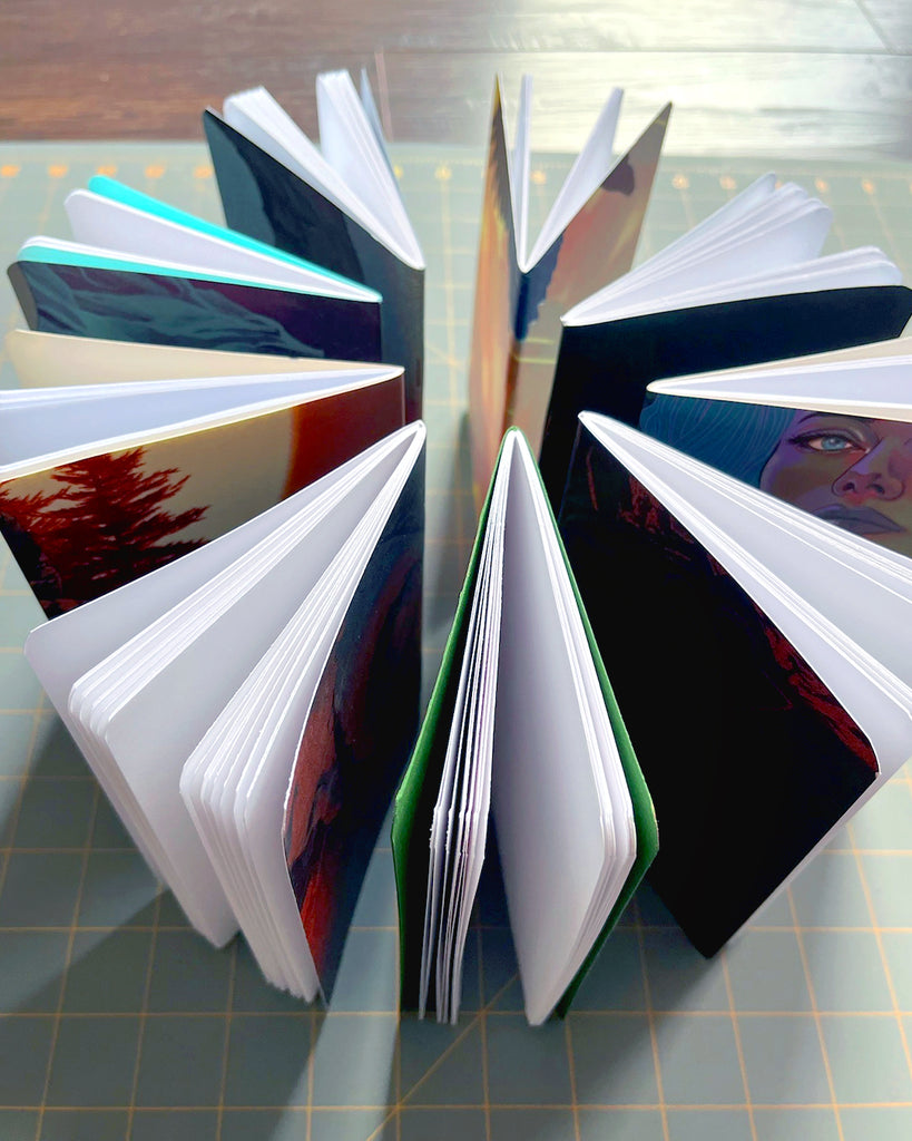 Notebooks Made From Posters (3 Pack)