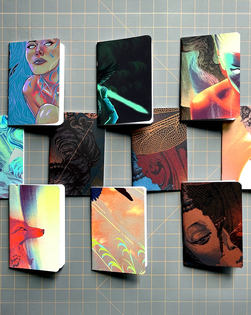Notebooks Made From Posters (3 Pack)