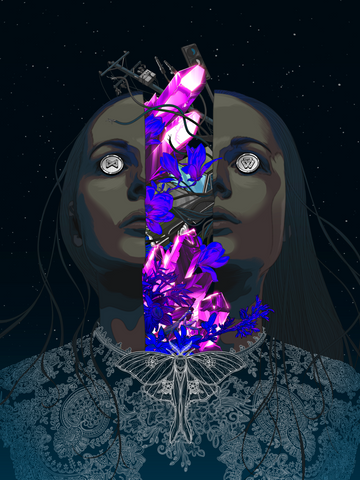 AMETHYST - Art Print